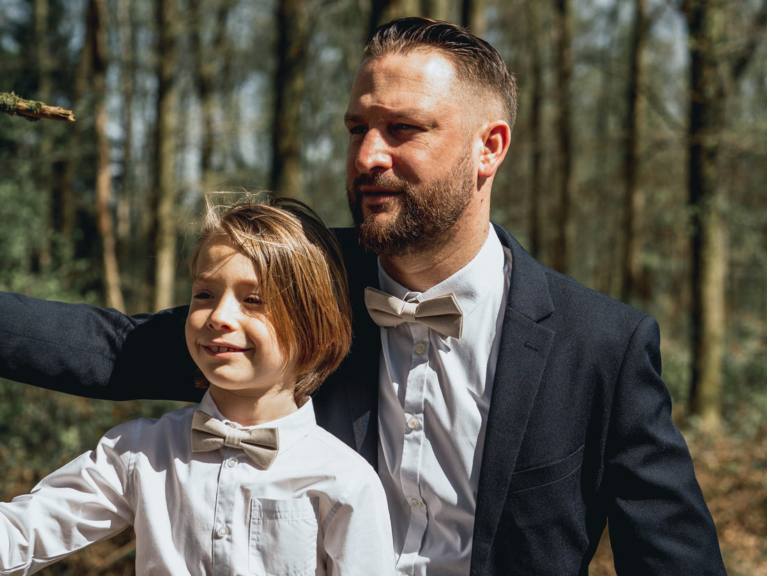 Nœud Papillon Père & Fils : Créez un Duo Stylé et Complice 👔