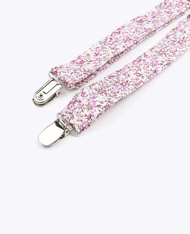 Bretelles Enfant Liberty Rose n°4 en Coton «Gaspard»