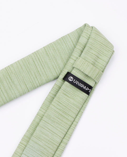 Cravate Vert n°2 Homme en Polyester «Augustin»