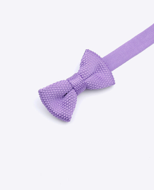 Noeud Papillon Violet Enfant en Tricot «Léon»