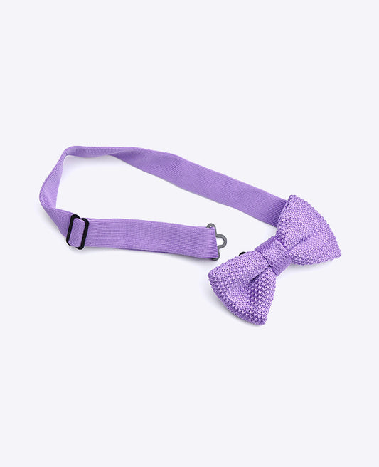 Noeud Papillon Violet Enfant en Tricot «Léon»