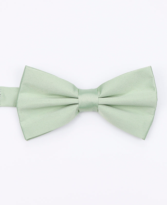 Noeuds Papillon Vert n°1 Père & Fils en Polyester «Anatole»