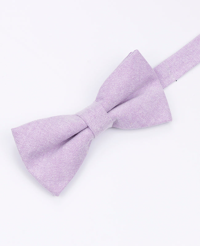 Noeud Papillon Violet Homme en Coton «Edgard»