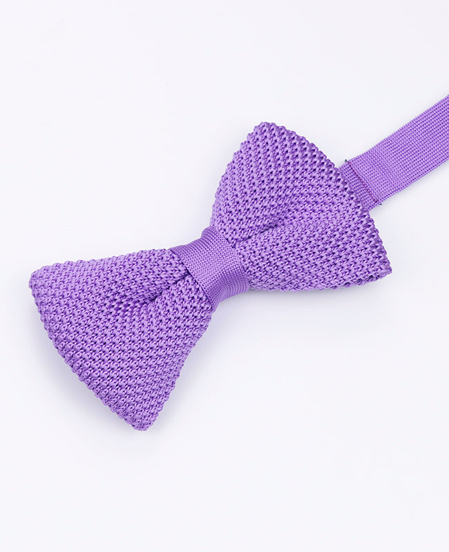 Noeud Papillon Violet Homme en Tricot «Léon»