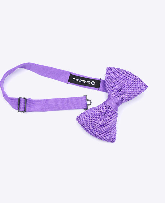 Noeud Papillon Violet Homme en Tricot «Léon»