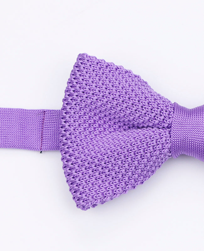 Noeud Papillon Violet Homme en Tricot «Léon»