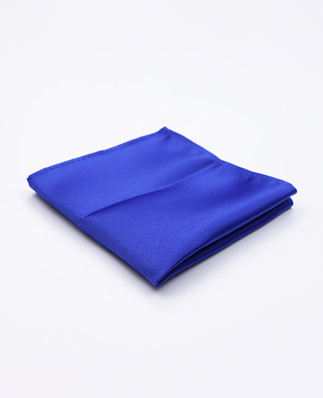 Pochette de Costume Bleu n°2 en Polyester «Anatole»