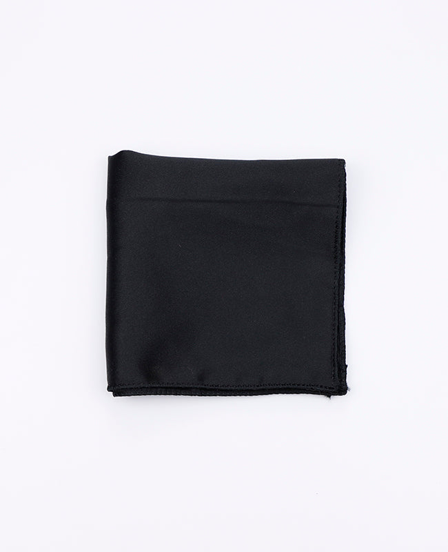 Pochette de Costume Noir en Polyester «Anatole»