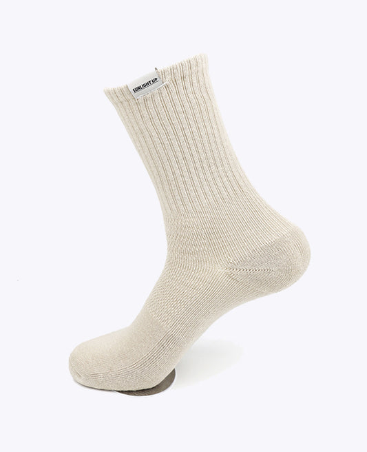 Chaussettes Homme Beige n°1 en Coton «Maurice»