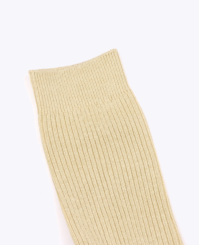 Chaussettes Homme Beige n°2 en Coton «Maurice»