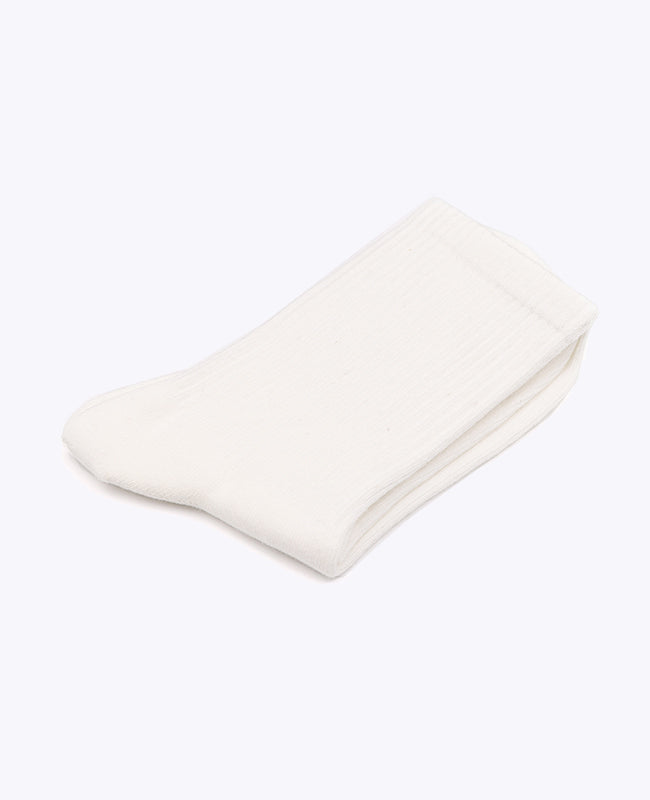 Chaussettes Homme Blanc en Coton «Maurice»