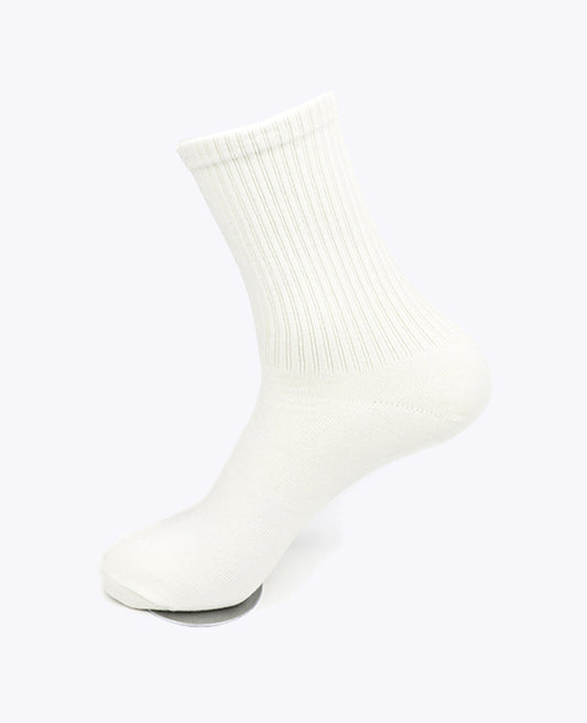 Chaussettes Homme Blanc en Coton «Maurice»