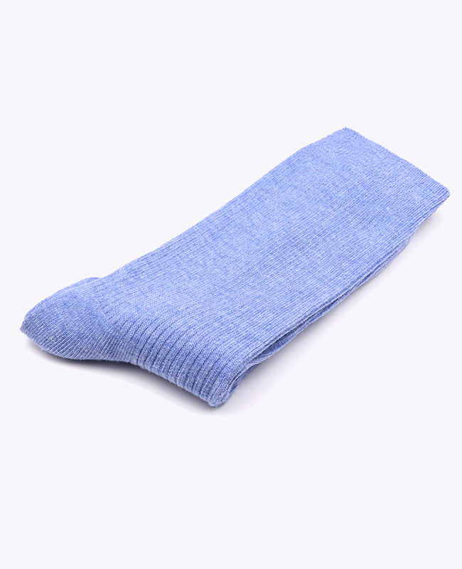 Chaussettes Homme Bleu n°2 en Coton «Maurice»