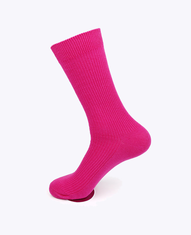 Chaussettes Homme Rose n°2 en Coton «Maurice»