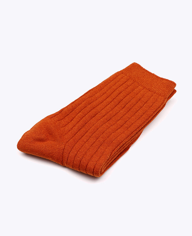 Chaussettes Homme Terracotta n°1 en Coton «Maurice»