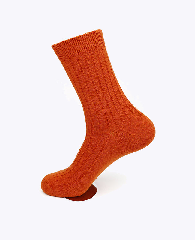 Chaussettes Homme Terracotta n°1 en Coton «Maurice»