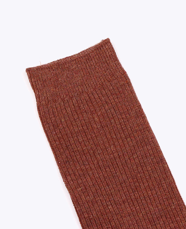 Chaussettes Homme Terracotta n°4 en Coton «Maurice»