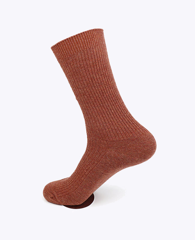 Chaussettes Homme Terracotta n°4 en Coton «Maurice»