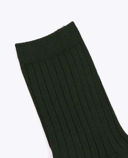 Chaussettes Homme Vert n°5 en Coton «Maurice»