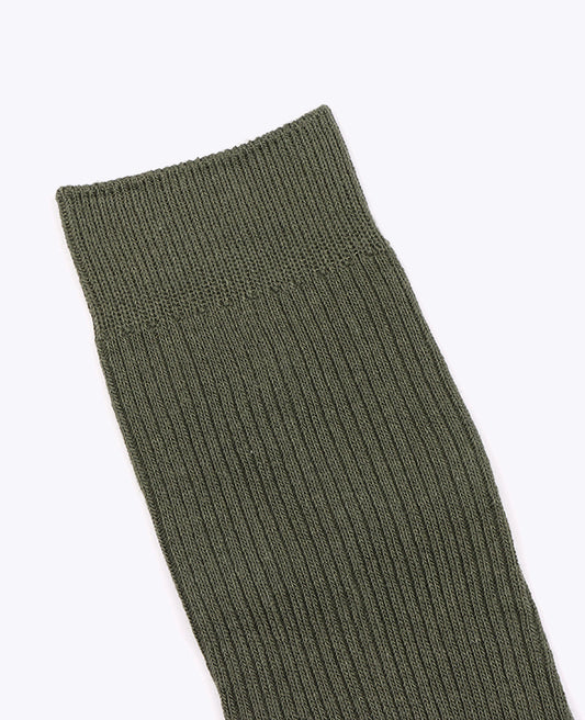 Chaussettes Homme Vert n°6 en Coton «Maurice»