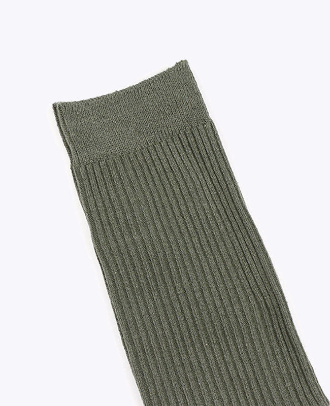 Chaussettes Homme Vert n°7 en Coton «Maurice»