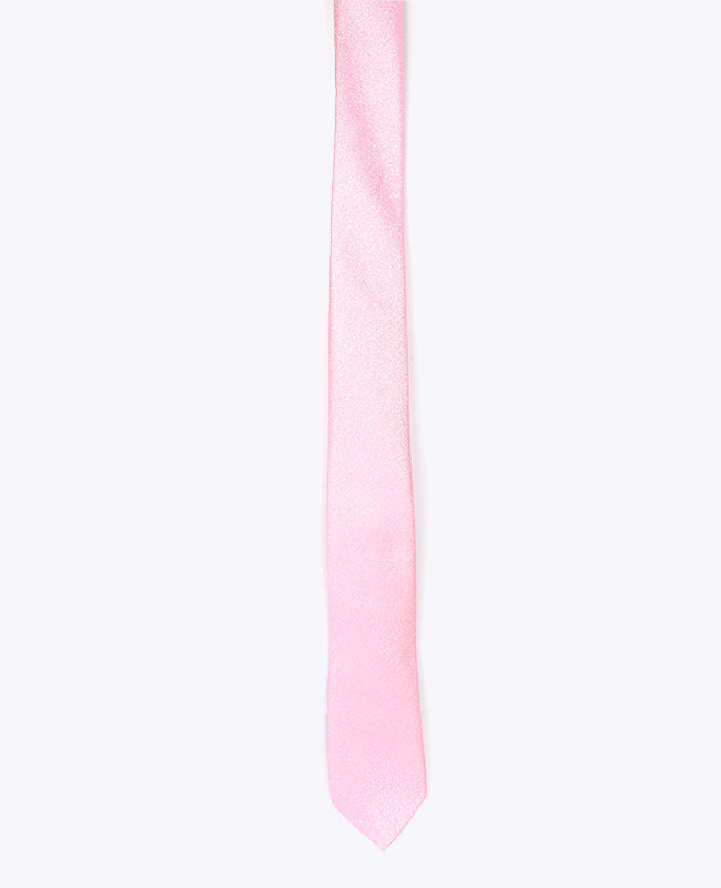 Cravate à Paillette Rose n°1 Homme en Polyester | Isidore - Unipap's