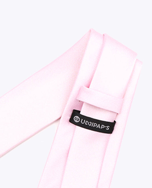 Cravate à Paillette Rose n°2 Homme en Polyester | Armand - Unipap's