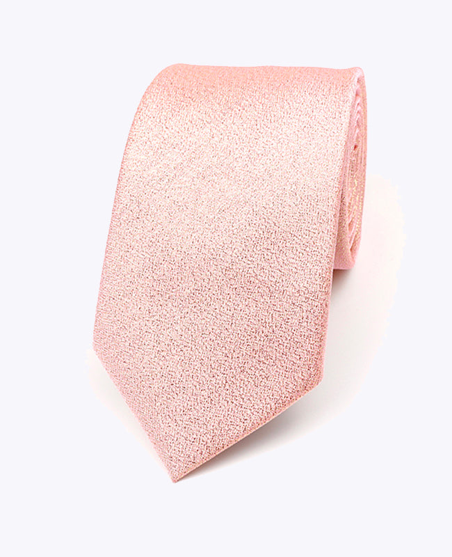 Cravate à Paillette Rose n°2 Homme en Polyester | Isidore - Unipap's