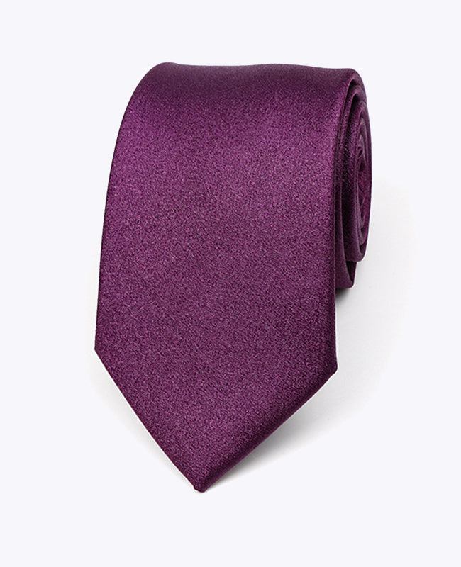 Cravate à Paillette Violet n°1 Homme en Polyester | Armand - Unipap's