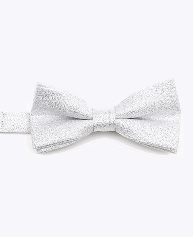 Noeud Papillon à Paillette Argent n°1 Enfant en Polyester | Isidore - Unipap's