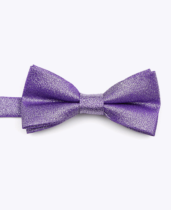 Noeud Papillon à Paillette Violet n°2 Enfant en Polyester | Isidore - Unipap's