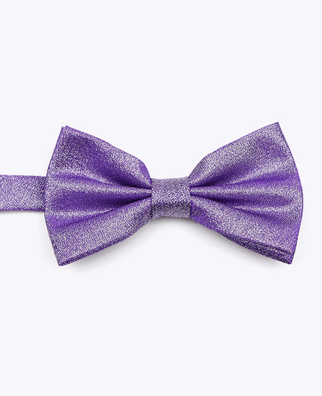 Noeud Papillon à Paillette Violet n°2 Homme en Polyester | Isidore - Unipap's