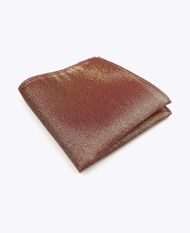 Pochette de Costume à Paillette Marron n°2 en Polyester | Isidore - Unipap's