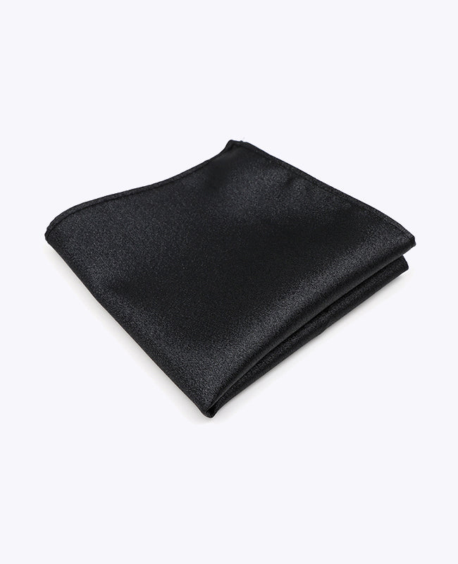 Pochette de Costume à Paillette Noir n°1 en Polyester | Armand - Unipap's