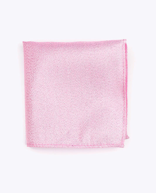 Pochette de Costume à Paillette Rose n°1 en Polyester | Isidore - Unipap's