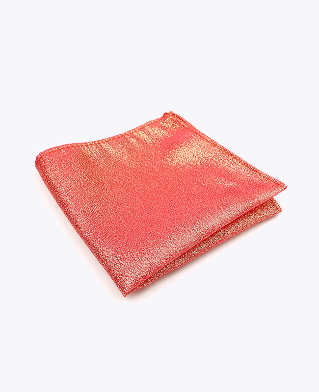 Pochette de Costume à Paillette Rouge n°2 en Polyester | Isidore - Unipap's