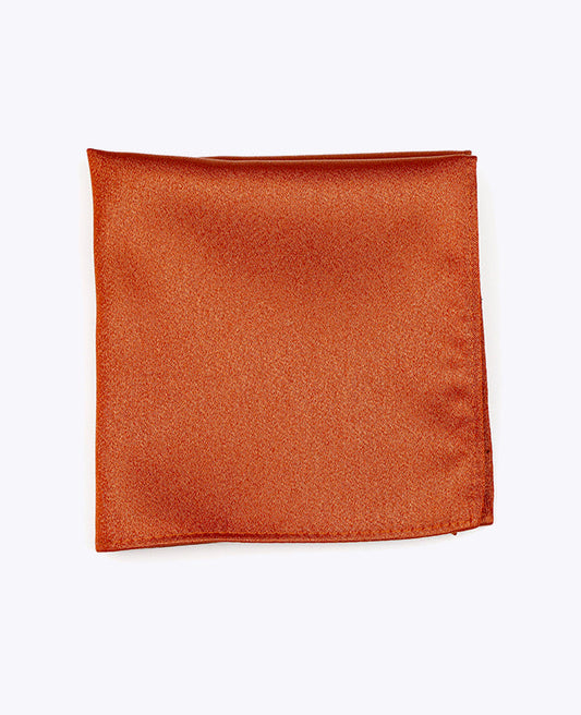 Pochette de Costume à Paillette Terracotta n°1 en Polyester | Armand - Unipap's