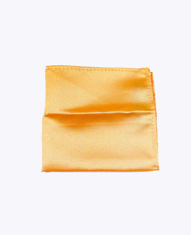 Pochette de Costume Jaune n°1 en Polyester «Anatole»