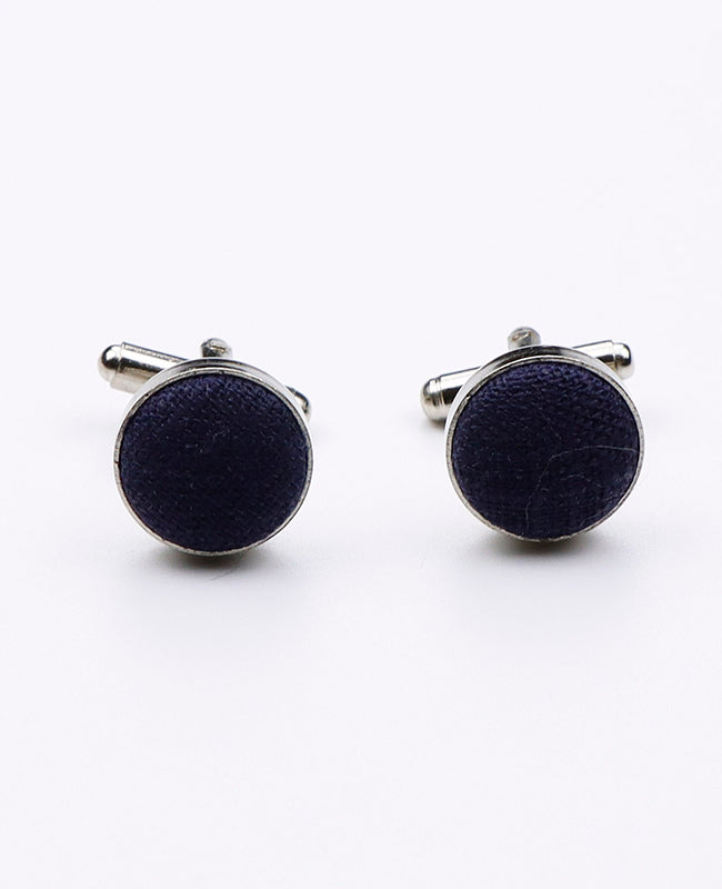 Boutons de Manchette Bleu n°7 Homme en Coton | Edgard | Unipap's