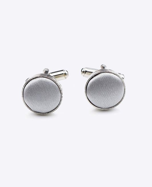 Boutons de Manchette Gris en Polyester | Jules - Unipap's