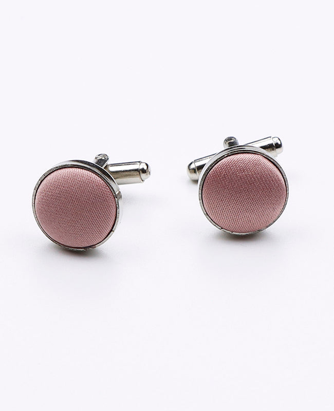 Boutons de Manchette Rose n°4 en Polyester | Anatole - Unipap's