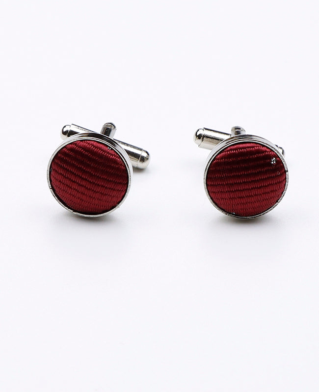 Boutons de Manchette Rouge n°1 en Polyester | Georges - Unipap's