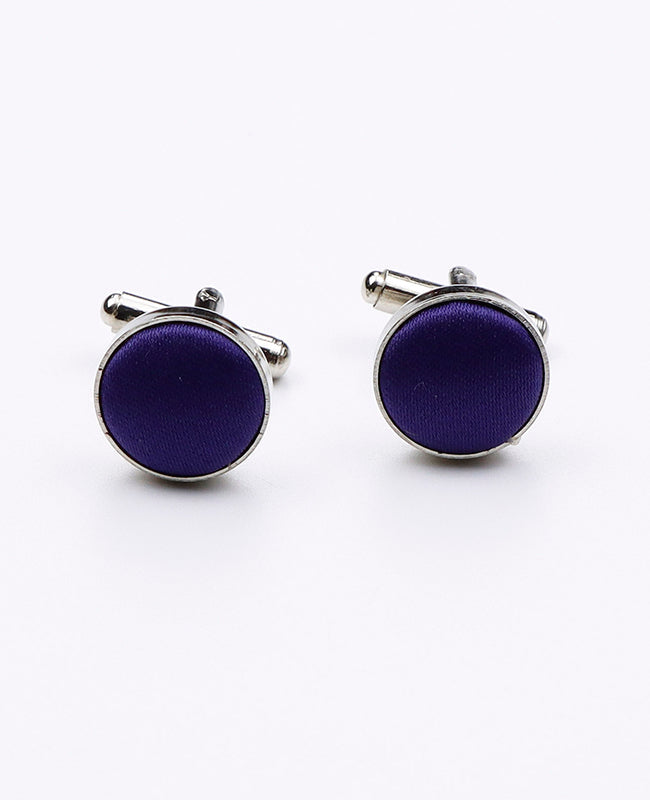 Boutons de Manchette Violet n°1 en Polyester | Anatole - Unipap's