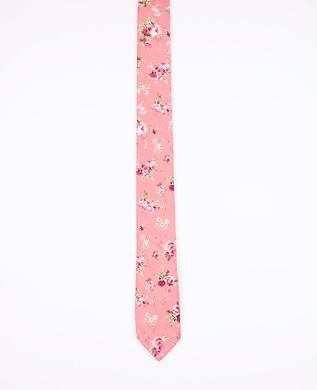 Cravate Liberty Rose Homme en Coton | Charles - Unipap's