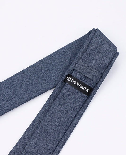 Cravate Bleu n°7 Homme en Polyester | Octave - Unipap's