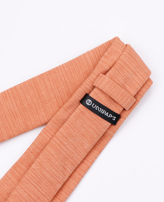 Orange Men’s Polyester “Augustin” Tie