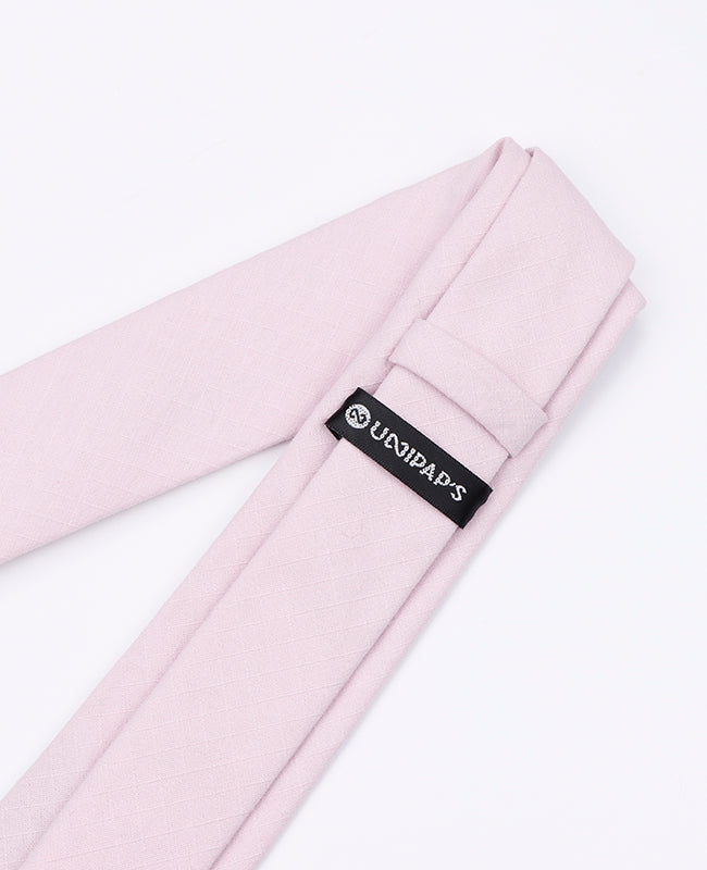 Cravate Rose n°3 Homme en Coton | Oscar - Unipap's