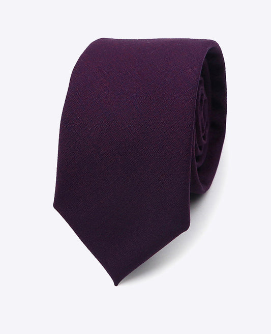 Cravate Violet n°2 Homme en Polyester | Octave - Unipap's