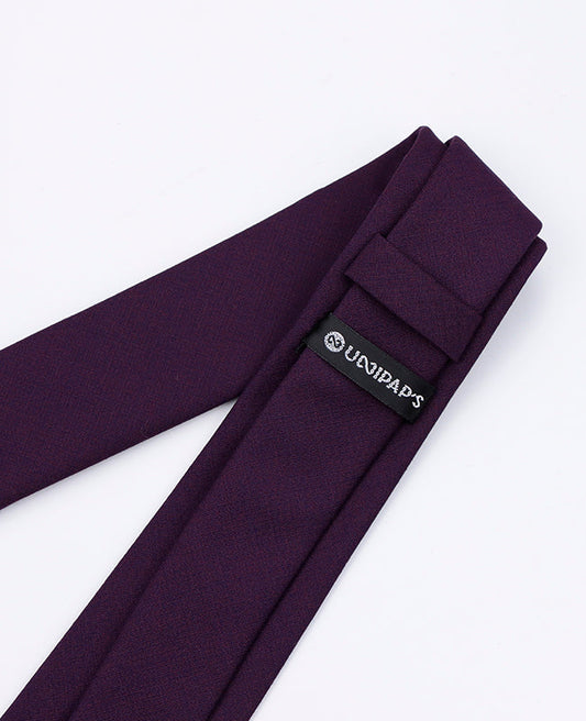 Cravate Violet n°2 Homme en Polyester | Octave - Unipap's