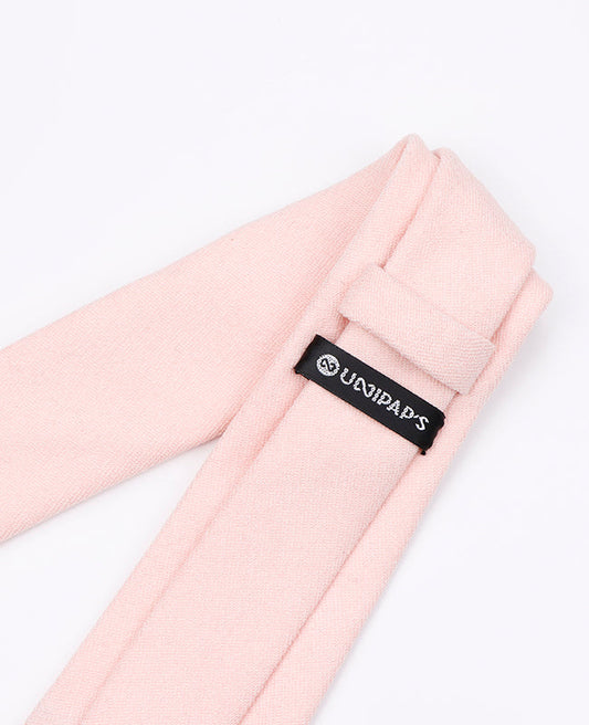 Cravate Rose n°1 Homme en Velours | Simon - Unipap's